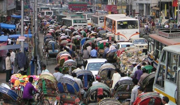 Rushtid i Dhaka, Bangladesh