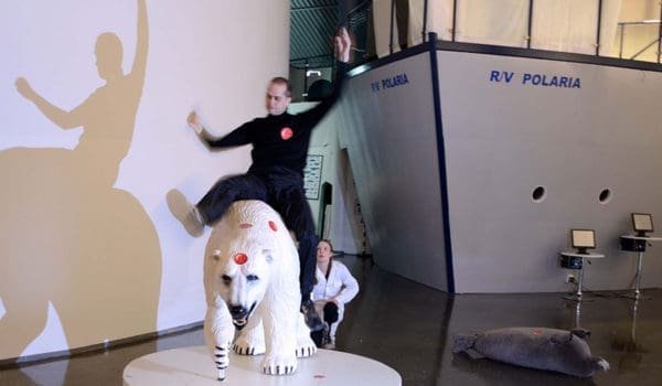 Klaus og Nina fra Sadio Nor Teater