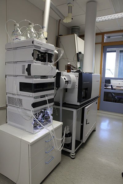 NILUs massespektrometer (LC-QToF)
