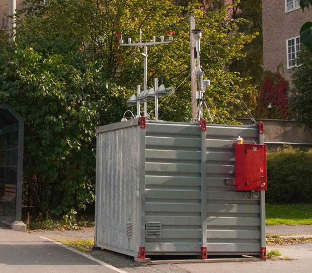 Målestasjon i Kirkeveien
