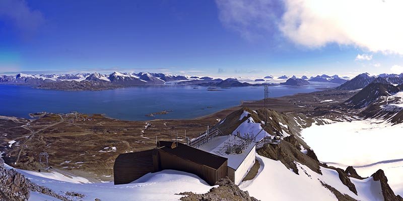 Zeppelinobservatoriet på Svalbard