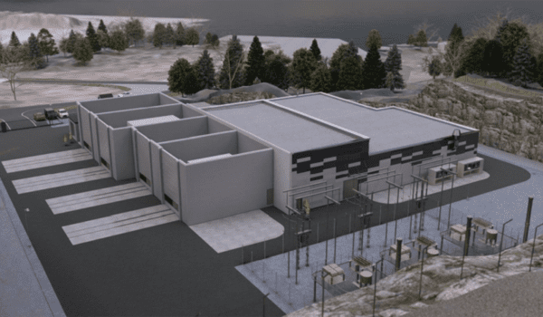 Aker BPs planlagte anlegg for landstrøm på Årskog i Fitjar